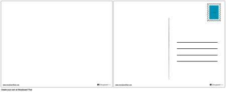 قالب بطاقة بريدية لمشروع الولاية