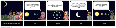 مناقشة لوحة مصورة - مس - القمر