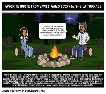 ثلاث مرات لاكي المفضلة اقتباس