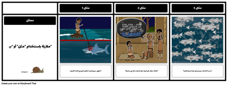 شبح البحيرة - اللغة التصويرية