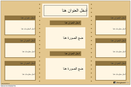 العلم معرض ملصق ثلاثي أضعاف