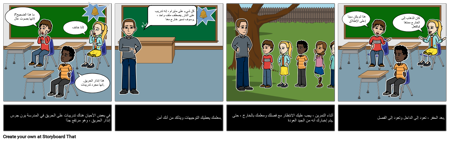 قصص الاجتماعية ، حفر النار