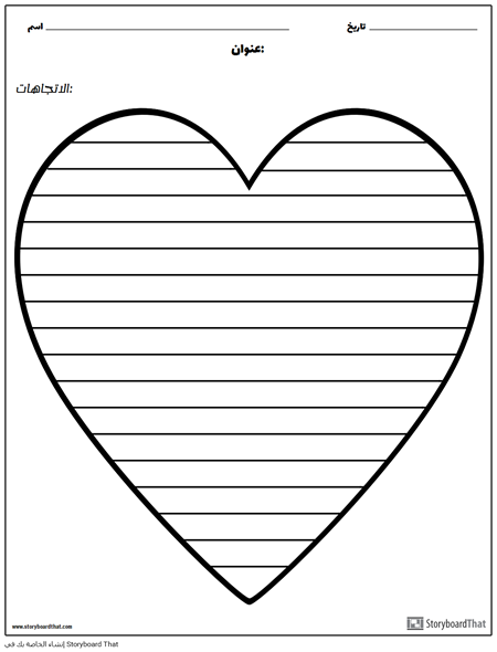 الكتابة الابداعية - القلب