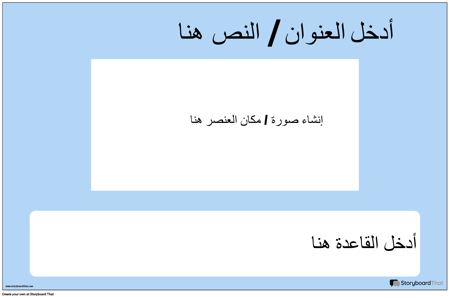 قالب قاعدة سلامة المختبر