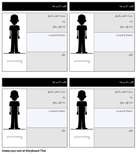 نموذج الشخصيات التاريخية