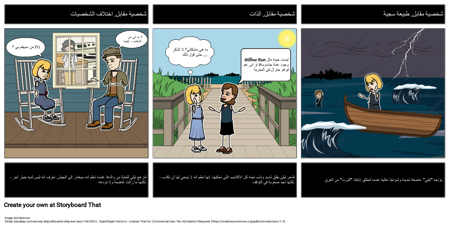 معبر ليلي: الصراع الأدبي