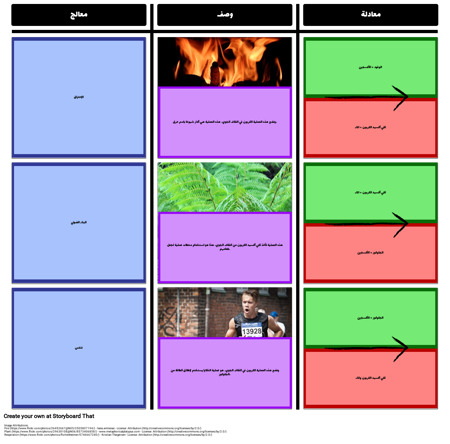 العمليات في دورة الكربون
