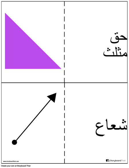 هندسة البطاقات التعليمية