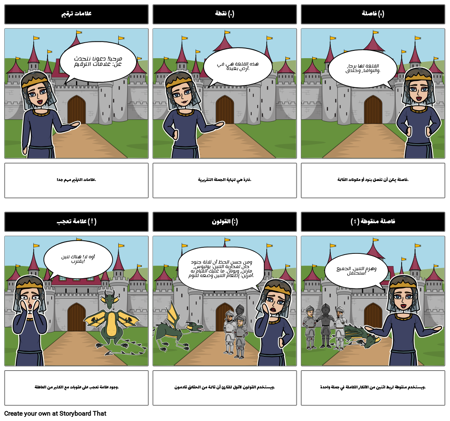 تدريس علامات الترقيم مع StoryboardThat