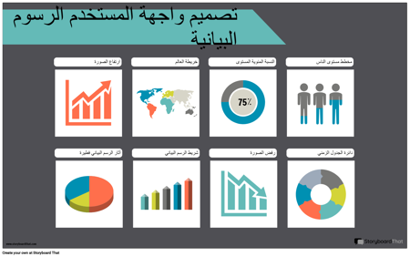 مثال على واجهة المستخدم