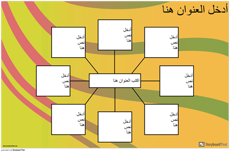 العنكبوت خريطة المشارك