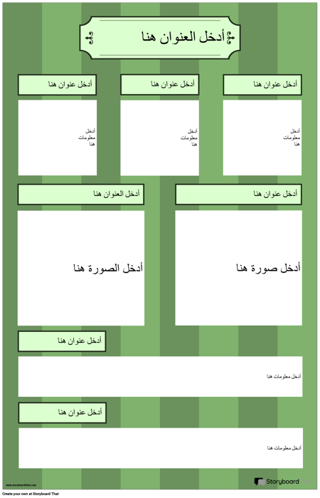 معرض العلوم ملصق عمودي