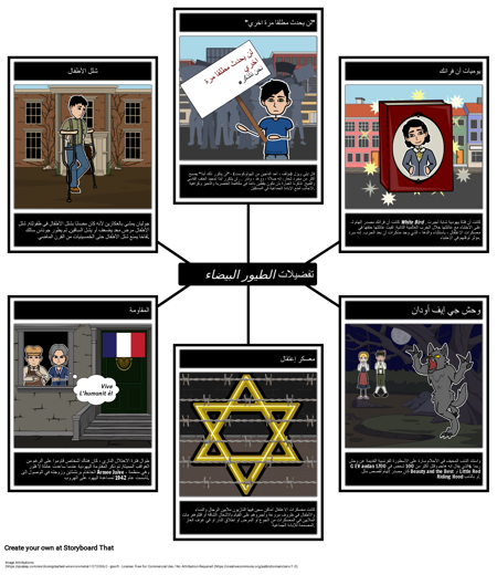 تلميحات الطيور البيضاء