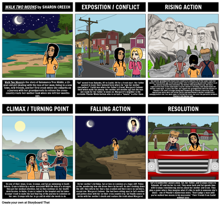 المشي مؤامرة على قمرين