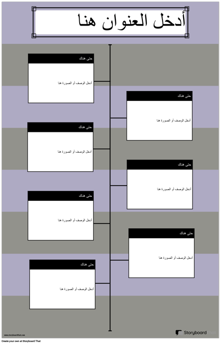 الجدول الزمني العمودي