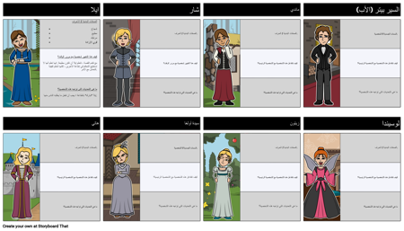 شخصيات إيلا المسحورة