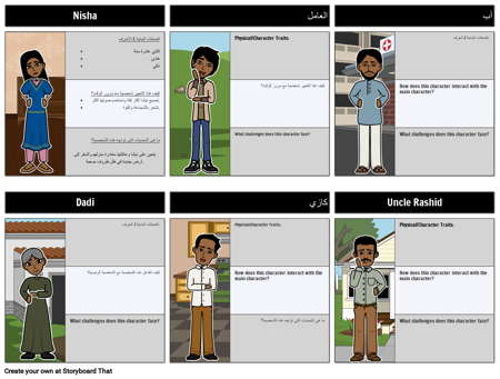 شخصيات يوميات الليل