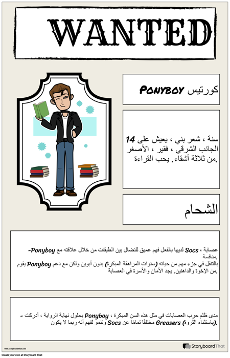 مطلوب الغرباء ملصق