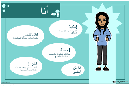 ملصق تقدير الذات