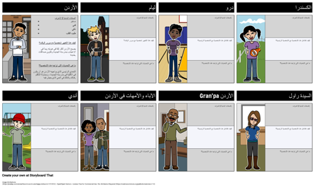 شخصيات كيد جديدة