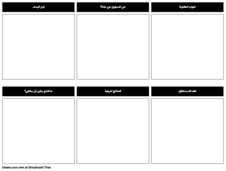 قالب خطة الفريق