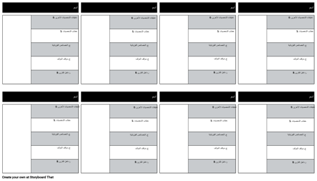 أوسكار - القالب