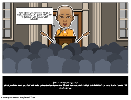 نيلسون مانديلا Briography