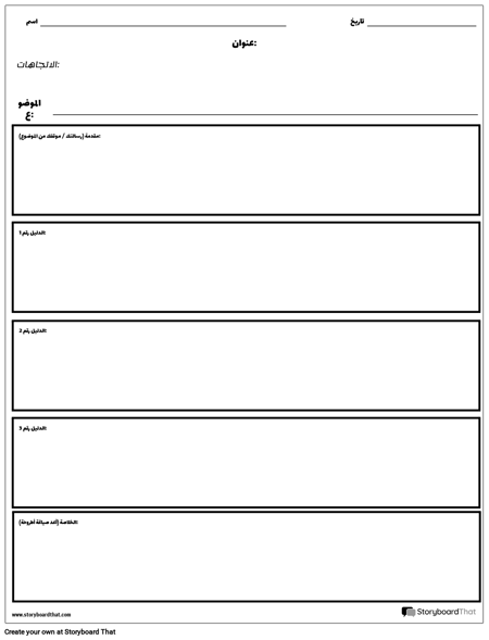 تحليل الأطروحة