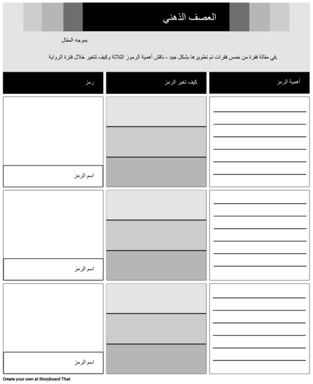 العصف الذهني