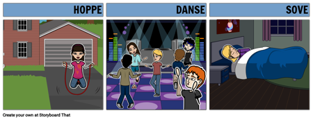 أمثلة الفعل