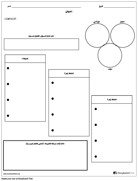 مخطط تفصيلي