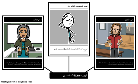 المستخدمين Acme كورب