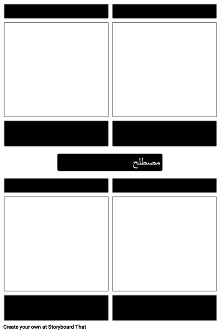 قالب نموذج Frayer فارغ