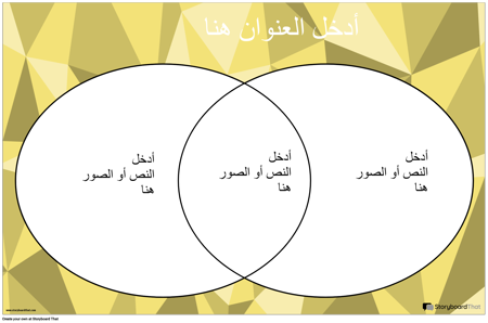 مخطط فين 2 دوائر
