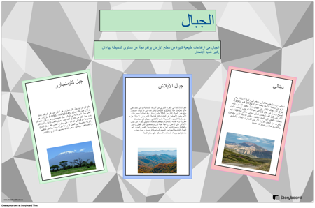 ملصق بحث Landform