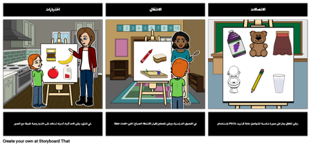 يستخدم PECS مجلس