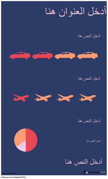 النقل PSA Infographic