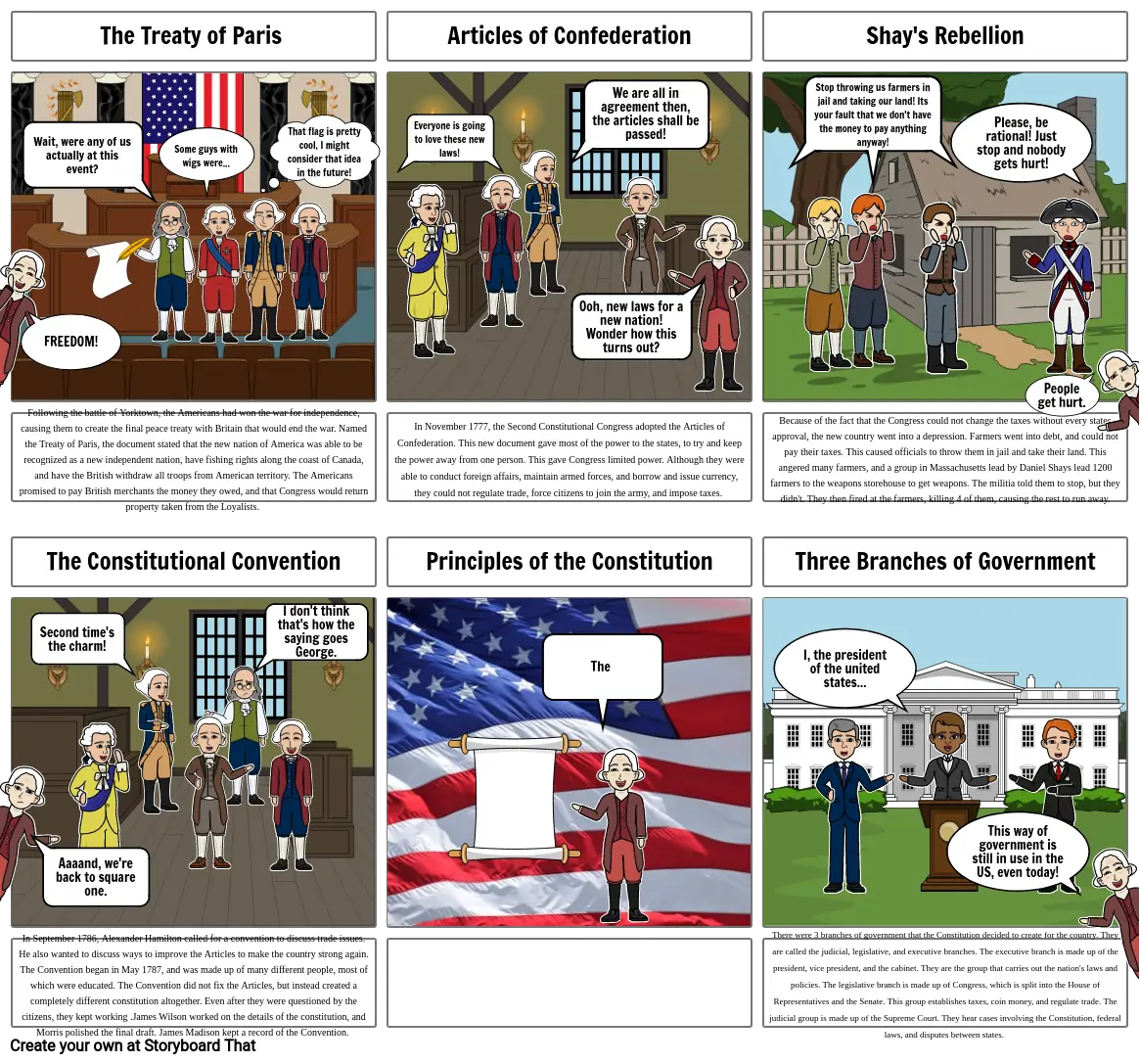 EAC AMERICA STORYBOARD