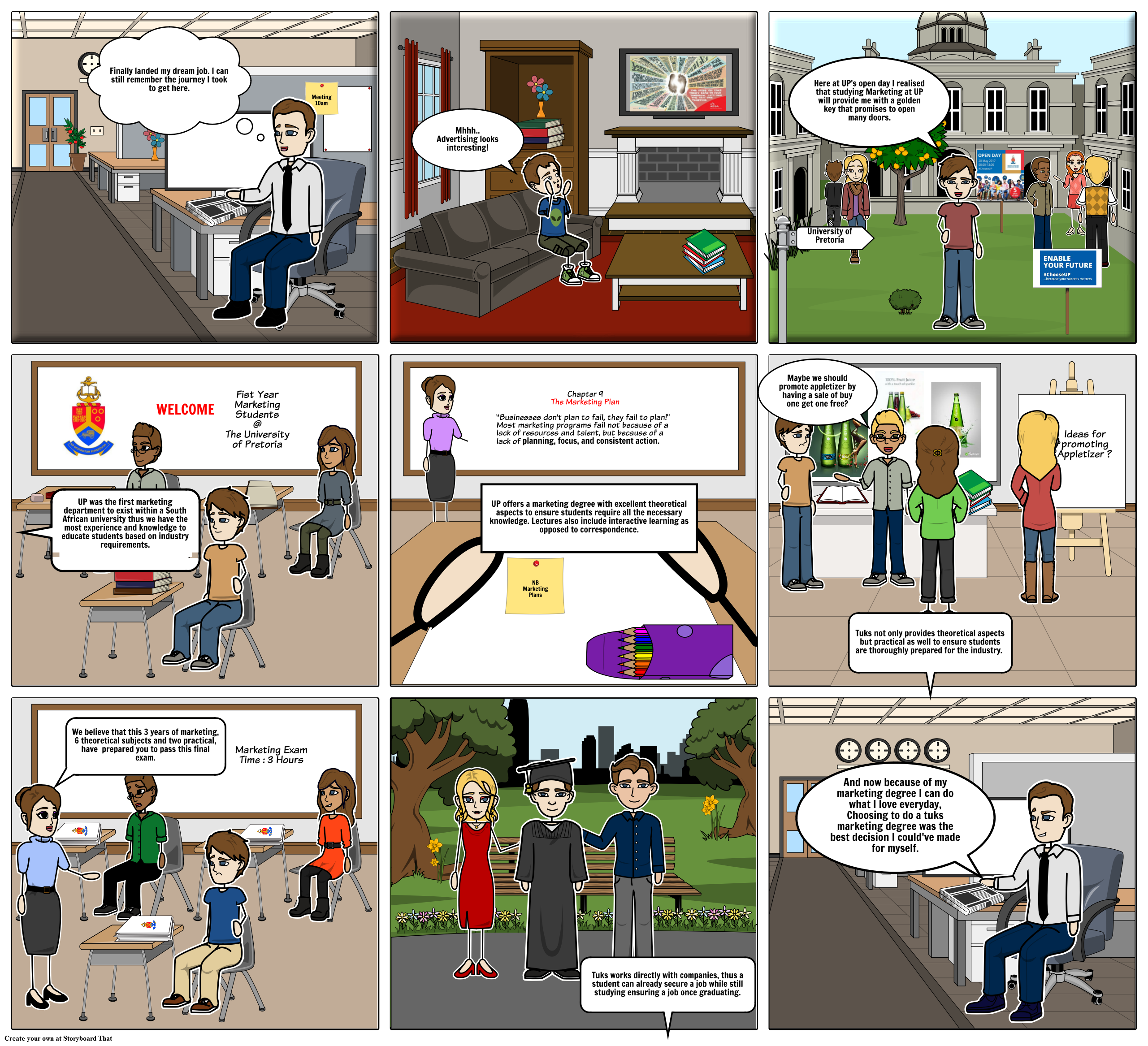 Prosperity Advertising Storyboard By Arabelle