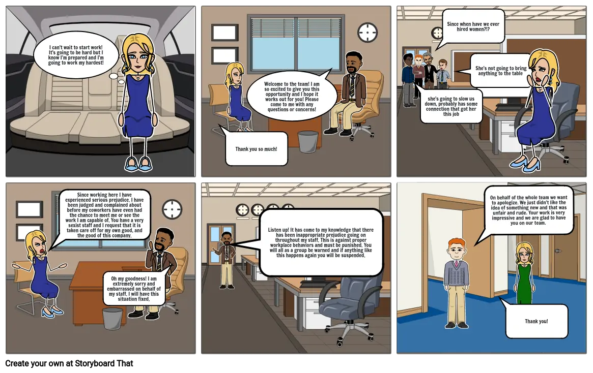 Inappropriate Workplace Behaviors - Prejudices