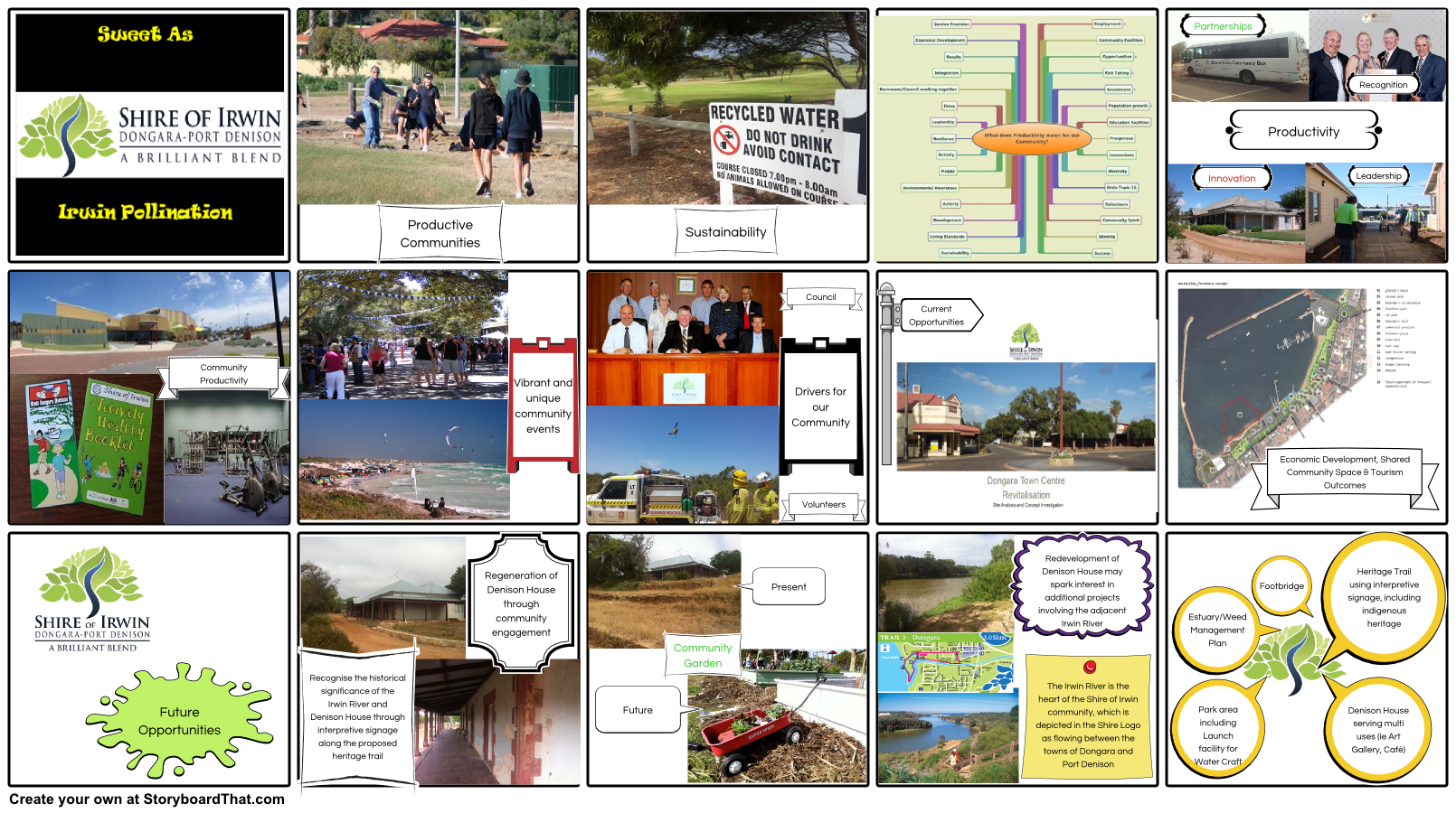 Irwin Storyboard Storyboard by arqum