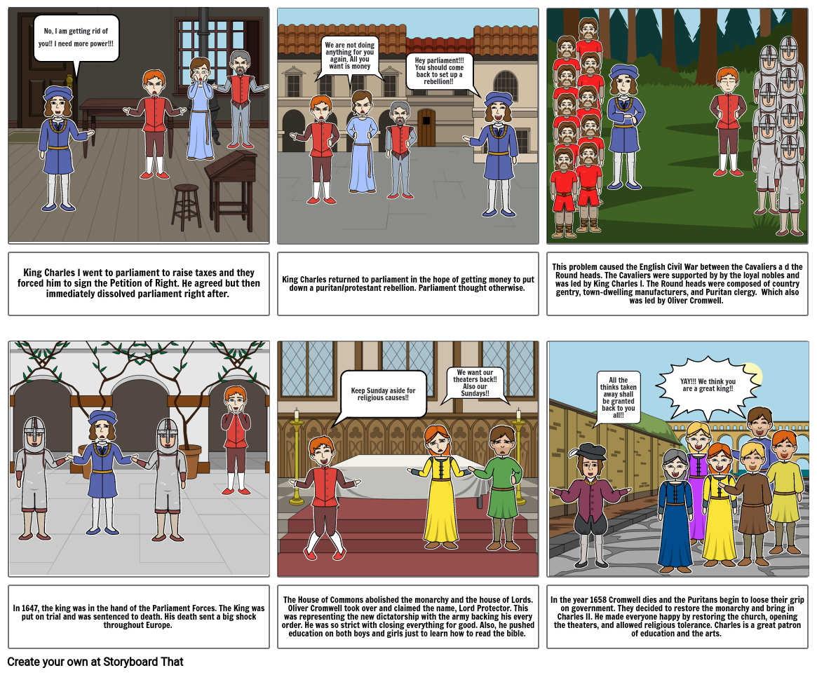 Parliament Project Storyboard by aszykulski25