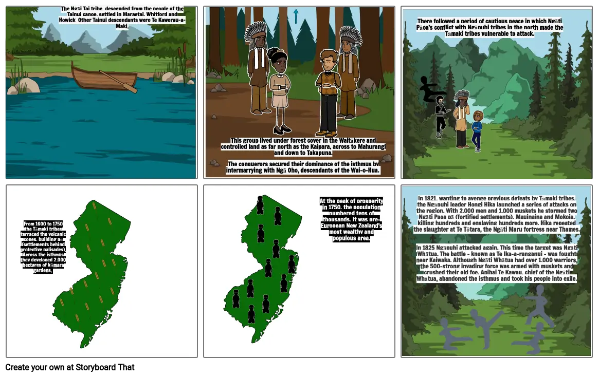 Maori Storyboard por atomo