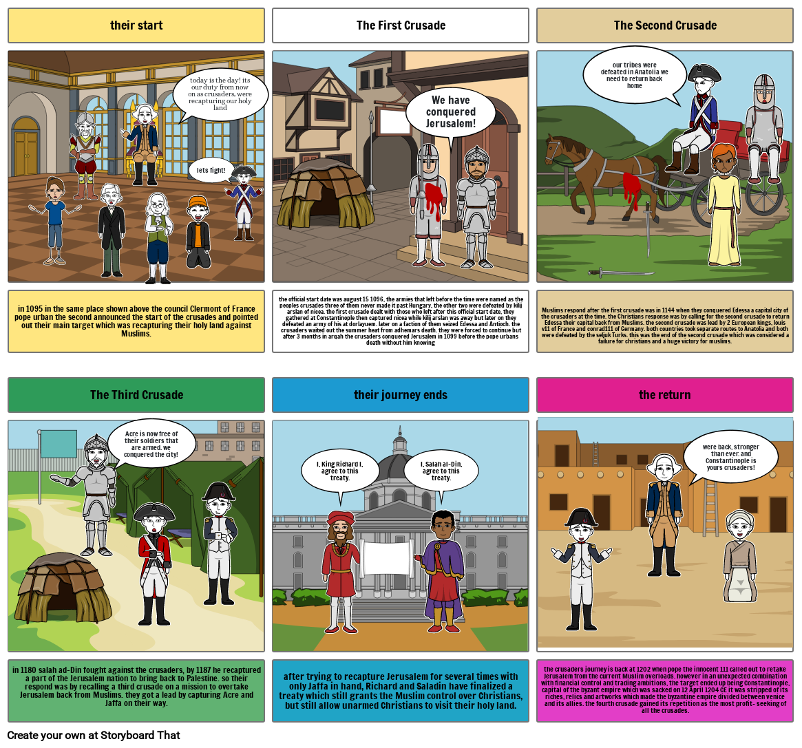 The Crusades Storyboard By Attar69999 the-crusades-storyboard-by-attar69999