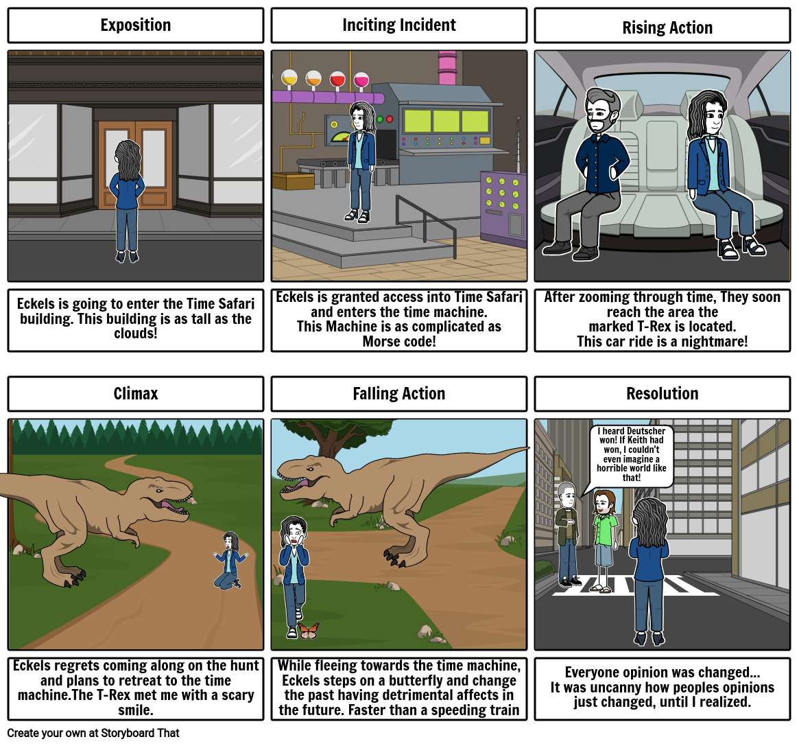 A Sound of Thunder Storyboard by aurons