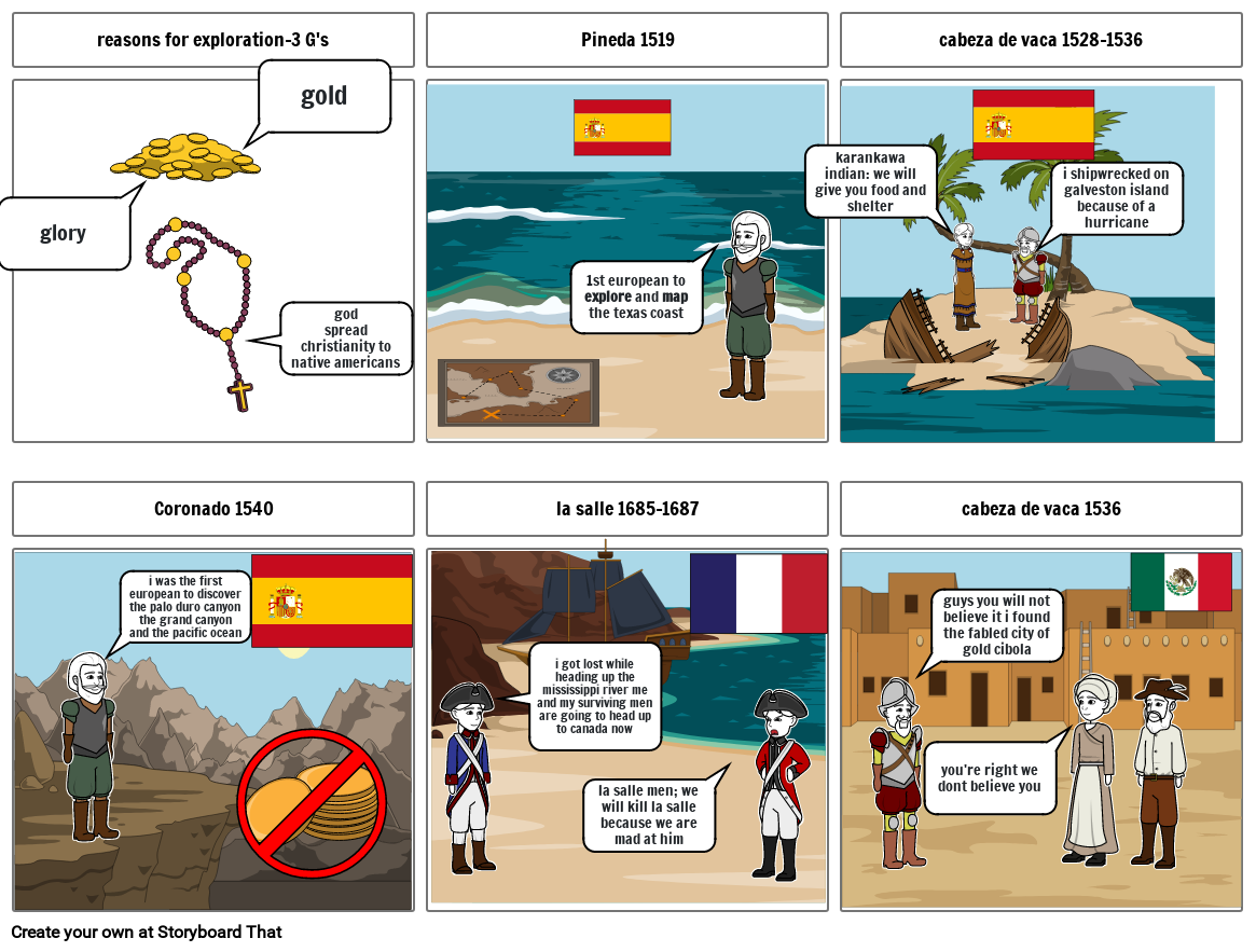 European Explorers Storyboard By B023d77c