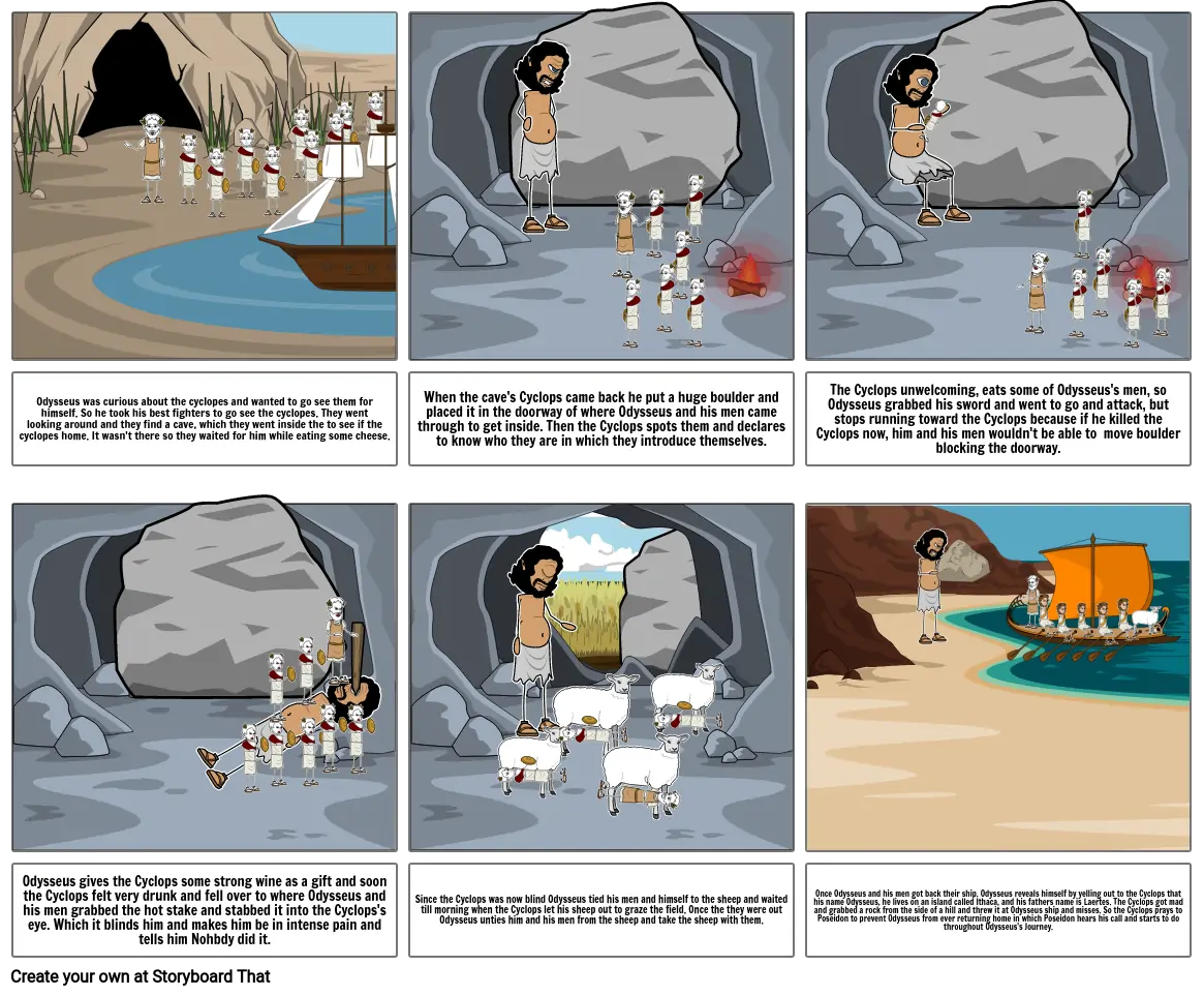 Odyssey StoryBoard