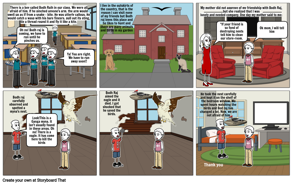 English MA 1.3 Storyboard by b0bf9fab