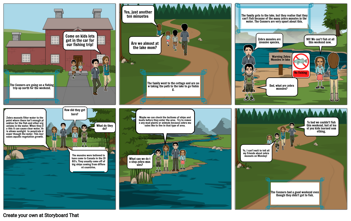 My creation comic story strip Storyboard por b15872db