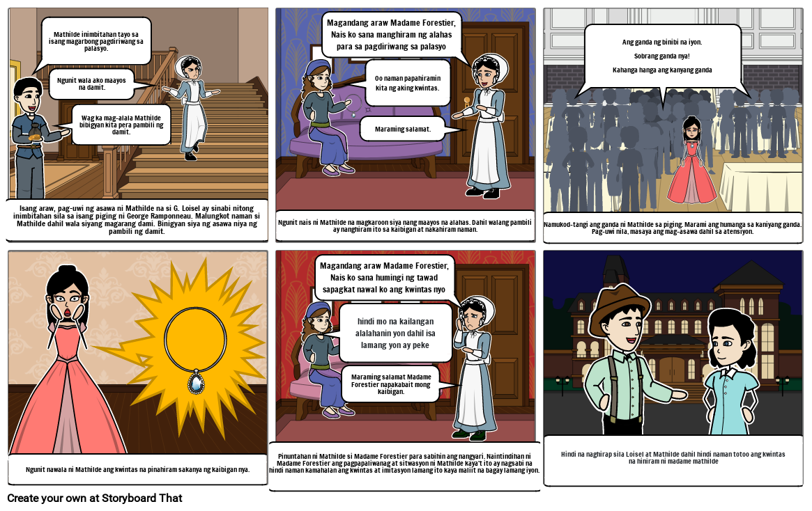 ang kwintas Storyboard by b169f5c5